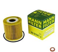MANN-FILTER Filtre À Huile Avec Joint Pour Nissan X-Trail 2.2 Di 4x4 Almera Tino