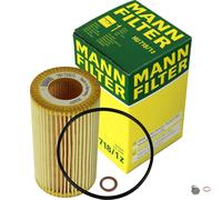 MANN-FILTER Filtre À Huile Avec Vis De Vidange Pour BMW 3 Série 320D 318D