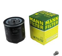 MANN-FILTER Filtre À Huile Avec Vis De Vidange Pour VW Golf V 1.4 16V 1.6