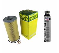 MANN-FILTER Filtre À Huile H 12 110/2 X + LIQUI MOLY Cera Tec 3721