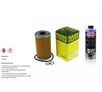 MANN-FILTER Filtre À Huile H 614 X + LIQUI MOLY 2427 Pro-Line Nettoyage Moteur