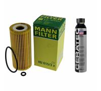 MANN-FILTER Filtre À Huile HU 615/3 x + LIQUI MOLY Cera Tec 3721