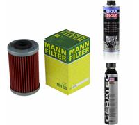 Mann-Filter Filtre à Huile MH 55 + Liqui Moly Cera Tec 3721 Nettoyant Moteur