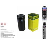 Mann-Filter Filtre à Huile W 730/3 + Liqui Moly Cera Tec 3721 + Nettoyant Moteur