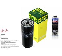 MANN-FILTER Filtre À Huile W 735/2 + LIQUI MOLY 2427 Pro-Line Nettoyage Moteur