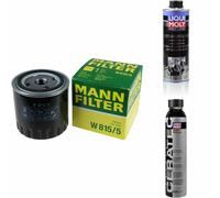 Mann-Filter Filtre à Huile W 815/5 + Liqui Moly Cera Tec 3721 + Nettoyant Moteur