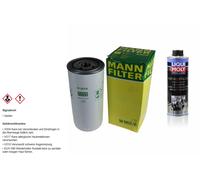 MANN-FILTER Filtre À Huile W 962/8 + LIQUI MOLY 2427 Pro-Line Nettoyage Moteur