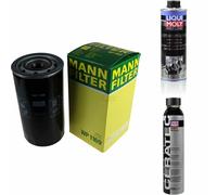 Mann-Filter Filtre à Huile Wp 1169 + Liqui Moly Cera Tec 3721 + Nettoyant Moteur