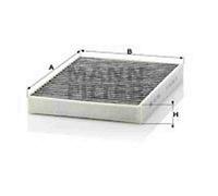 MANN-FILTER CUK 2736-2 Filtre à air de cabine - VÉHICULE DE TOURISME + UTILITAIRES