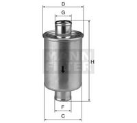 Mann-Filter Filtre Hydraulique Transmission Automatique Filtres à Visser W 79/2