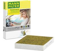 MANN-FILTER FP 28 009 Filtre d'habitacle à charbon actif avec polyphenol pour VW