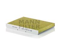 MANN-FILTER Filtre d'habitacle pour VOLKSWAGEN: Golf, Polo, New Beetle, Bora, Lupo & AUDI: A3, TT, S3 & SKODA: Octavia (Ref: FP 2862)