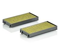 MANN-FILTER Filtre d'habitacle FP 2941-2 – Charbon actif avec polyphénol, filtre à pollen