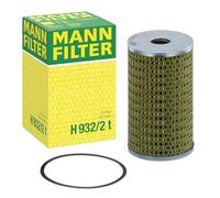 MANN-FILTER H 932/2 t Filtre à huile - pour Poids-lourds + Autobus