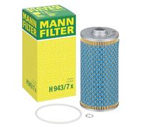 MANN-FILTER H 943/7 x Filtre à huile - VÉHICULE DE TOURISME + UTILITAIRES