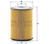 MANN-FILTER HU 12 009 z Filtre à huile - Jeu de filtres à huile avec joint / jeu de joints - Pour poids lourds, bus et véhicules utilitaires