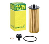 MANN-FILTER HU 6015 z KIT Filtre à huile - pour Véhicule de tourisme + utilitaires