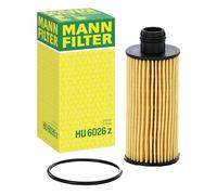 Mann Filter Filtre à huile HU 6026 z pour véhicules de tourisme et utilitaires