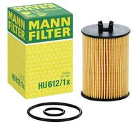 MANN-FILTER HU 612/1 x Filtre à huile convient pour MERCEDES-BENZ Classe B