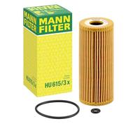MANN-FILTER Filtre à huile HU 615/3 x