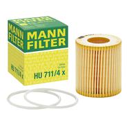 MANN-FILTER HU 711/4 x Filtre à huile pour OPEL Zafira B (A05)