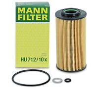 MANN-FILTER HU 712/10 x Filtre à huile - VÉHICULE DE TOURISME + UTILITAIRES