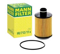 MANN-FILTER HU 712/11 x Filtre à huile - pour Véhicule de tourisme + utilitaires
