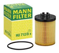 MANN-FILTER HU 712/8 x Filtre à huile pour OPEL Corsa D 3/5 portes (S07)