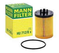MANN-FILTER Filtre à huile pour OPEL: Corsa, Meriva, Astra, Agila, Combo, Tigra & SUZUKI: Wagon R & VAUXHALL: Astra, Meriva, Agila (Ref: HU 712/8 x)