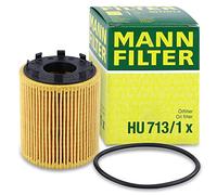MANN-FILTER HU 713/1 x Filtre à huile - VÉHICULE DE TOURISME + UTILITAIRES, Yellow