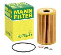 MANN-FILTER HU 715/4 x Filtre à huile - VÉHICULE DE TOURISME + UTILITAIRES