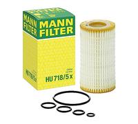 MANN-FILTER HU 718/5 x Filtre à huile - VÉHICULE DE TOURISME + UTILITAIRES