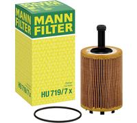 MANN-FILTER HU 719/7 x Filtre à huile pour VW Golf VI 3/5 portes (5K1)