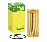 MANN-FILTER HU 721/2 x Filtre à huile - pour Véhicule de tourisme + utilitaires