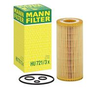 MANN-FILTER HU 721/3 x Filtre à huile - VÉHICULE DE TOURISME + UTILITAIRES