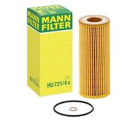 MANN-FILTER HU 721/4 x Filtre à huile - VÉHICULE DE TOURISME + UTILITAIRES