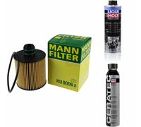 MANN-Filter Hu 8006 Z + Liqui Moly Cera Tec 3721 + Motorspülung 2427