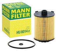 Mann Filter Filtre à huile HU 8014 z pour véhicules de tourisme et utilitaires