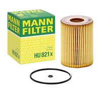 MANN-FILTER HU 821 x Filtre à huile - VÉHICULE DE TOURISME + UTILITAIRES