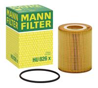MANN-FILTER HU 826 x Filtre à huile pour VW Amarok II Pick-up (T1, NF)