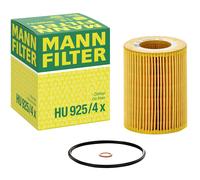 MANN-FILTER HU 925/4 x Filtre à huile pour BMW 3 Berline (E46) 3 Coupé (E46)