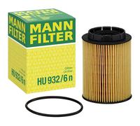 MANN-FILTER HU 932/6 n Filtre à huile pour VW GOLF III (1H1) Touareg (7P5, 7P6)