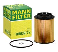 MANN-FILTER HU 932/7 x Filtre à huile pour VW Touareg (7LA, 7L6, 7L7)