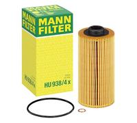 MANN-FILTER HU 938/4 x Filtre à huile - VÉHICULE DE TOURISME + UTILITAIRES