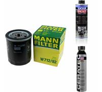 MANN-Filter Huile W 712/82 + LIQUI MOLY Cera Tec 3721 + Nettoyage Moteur 2427