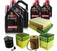 Mann-Filter Inspection Set 14 L Motul 5W-30 pour Mercedes Sprinter 35-T