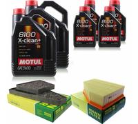 MANN-FILTER Inspection Set 14 L Motul 5W-30 Pour VW Phaeton 4.2 V8 4motion 3.2