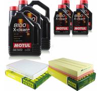 MANN-FILTER Inspection Set 14 L Motul 5W-30 Pour VW Touareg 3.0 V6 TDI 2.5 R5