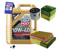 MANN-FILTER Inspection Set 5 L LIQUI MOLY 10W-40 Pour Mazda 2 1.4 1.25