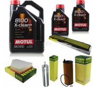 MANN-FILTER Inspection Set 7L Motul 5W-30 Pour BMW 3er Touring 320d 316d
